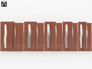 the package of interior doors 3D Модель
