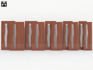 the package of interior doors 3D Model