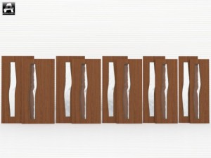 the package of interior doors 3D Model