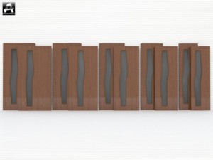 the package of interior doors 3D Modell