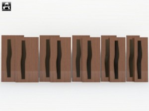the package of interior doors Model 3D