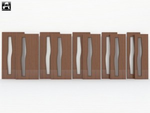 the package of interior doors Modelo 3D