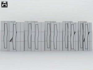 the package of interior doors 3D Model