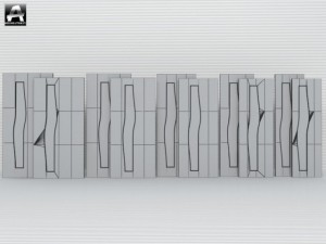the package of interior doors Modelo 3D