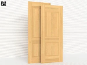 the package of classic interior doors 3D Model