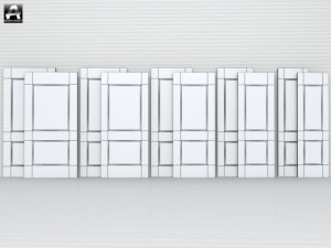 the package of classic interior doors 3D Model