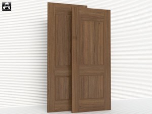 the package of classic interior doors 3D-Modell