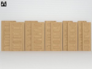the package of  interior doors 3Dモデル