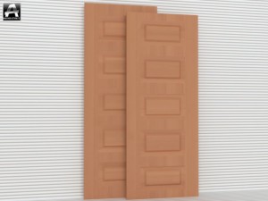 the package of  interior doors 3D Модель