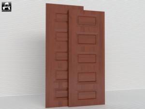 the package of interior doors Modelo 3D