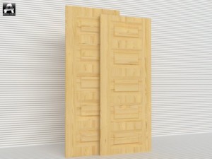 the package of interior doors 3D Model