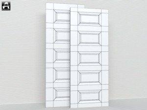 the package of interior doors 3Dモデル