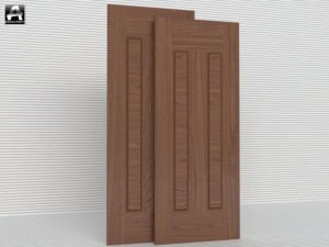the package of interior doors 3D मॉडल