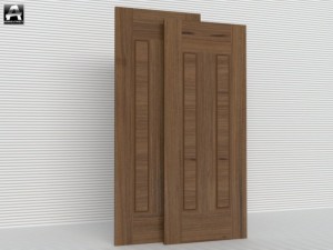 the package of interior doors Model 3D