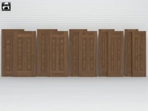 the package of interior doors 3D Model