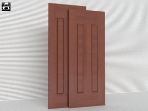 the package of interior doors Model 3D