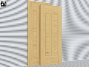 the package of interior doors 3D Modell