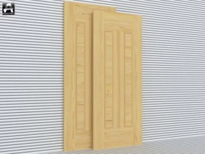 the package of interior doors 3D Model