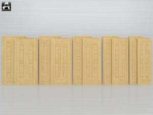 the package of interior doors 3D Modell