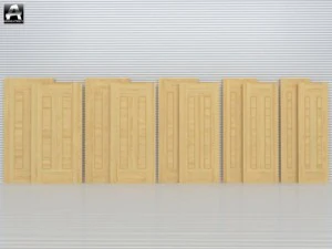 the package of interior doors 3D Model
