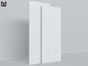 the package of interior doors 3D-Modell