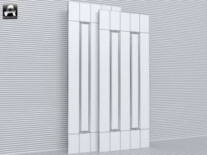 the package of interior doors 3D Model