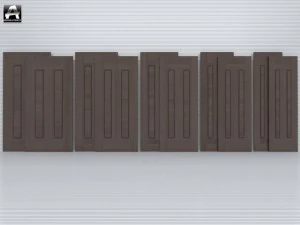 the package of interior doors 3D Model