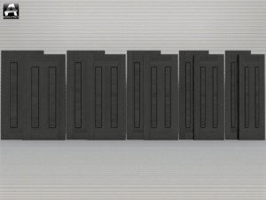 the package of interior doors 3Dモデル