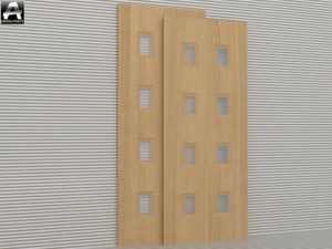 the package of interior doors 3Dモデル