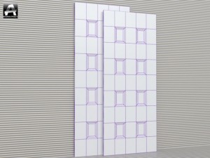 the package of  interior doors 3D Modell