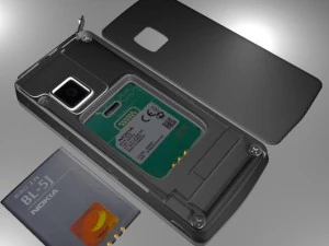 nokia 5228 3D Model
