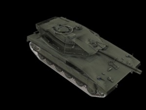 merkava Modello 3D