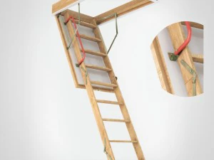 escalier du grenier fakro Modèle 3D