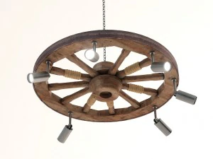 roue de luminaire Modèle 3D