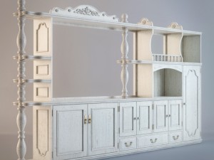rack for tv 3D Model