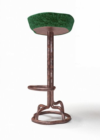 bar stool Model 3D .c4d .max .obj .3ds .fbx .stl .blend 