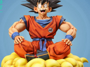 Goku Manga fan made Modello 3D