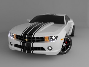 camaro ss Modelo 3D