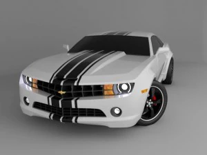 camaro ss Modello 3D