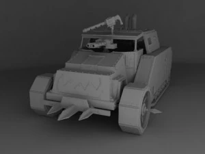 orkwagon tank 3D Model