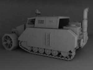 orkwagon tank 3Dモデル