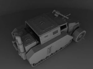 orkwagon tank 3D Model