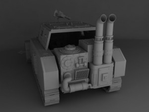 orkwagon tank 3Dモデル