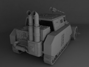 orkwagon tank 3Dモデル