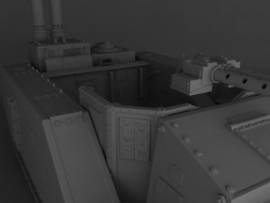 orkwagon tank 3Dモデル