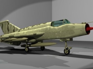 mig 21 Modello 3D