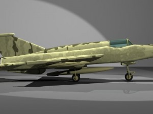 mig 21 Modelo 3D
