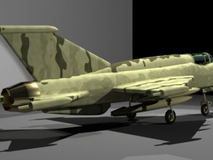 mig 21 Modelo 3D