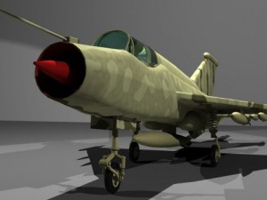 mig 21 Modelo 3D