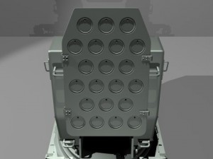 airframe missile launcherrealistic 3D मॉडल